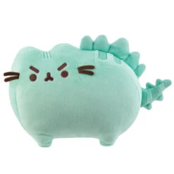 Peluche Pusheen Dinosaurio Verde 24 Cm