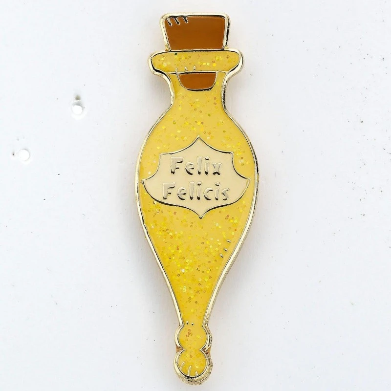 Pin Harry Potter Felix Felicis Chapado En Oro 3 Pin Harry Potter Felix Felicis Chapado En Oro