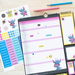 Planificador Mensual 2024/2025 Stitch Disney -Eric Ventas planificador mensual 2024 2025 stitch disney 2