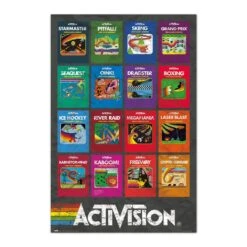 Poster Activision Game Covers