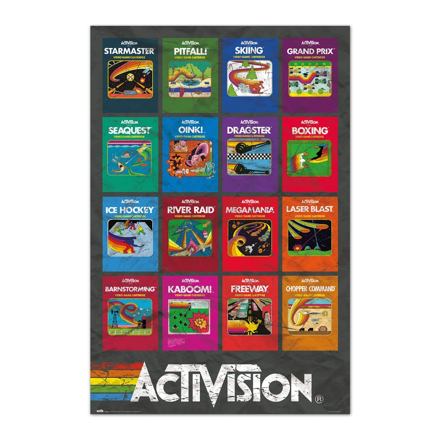 Poster Activision Game Covers 3 Poster Activision Game Covers