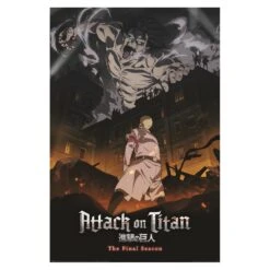 Poster Ataque A Los Titanes Temporada 4 Eren Jaeger