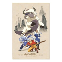 Poster Avatar La Leyenda De Aang