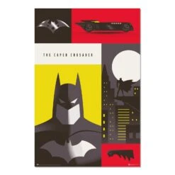 Poster Batman 100 Aniversario Warner Bros