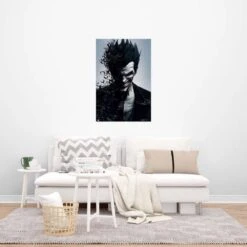 Poster Batman Arkham Origins Joker DC Comics -Eric Ventas poster batman arkham origins joker dc comics 1