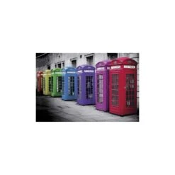 Poster Cabinas Londres