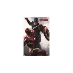 Poster Capitan America Civil War Capitan America Vs Iron Man Marvel Studios