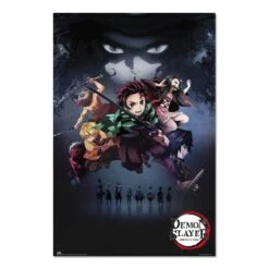 Poster Demon Slayer Kimetsu No Yaiba