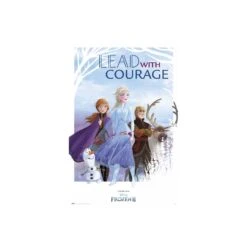 Poster Disney Frozen Lead With Courage