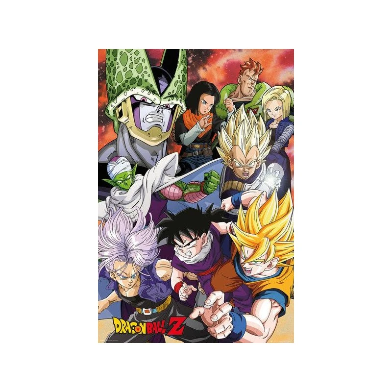 Poster Dragon Ball Z Cell Saga - Películas Y TV 3 Poster Dragon Ball Z Cell Saga - Películas Y TV