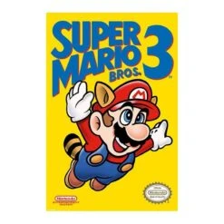 Poster Gamer Super Mario Bros 3