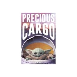 Poster Grande Star Wars The Mandalorian Precious Cargo