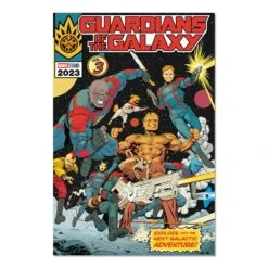 Poster Guardianes De La Galaxia Vol 3 Marvel Comic Retro
