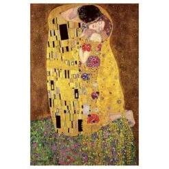 Póster Grande XXL Gustav Klimt The Kiss