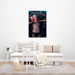 Poster Harley Quinn Daddys Lil Monster Escuadron Suicida DC Comics -Eric Ventas poster harley quinn daddy s lil monster escuadron suicida dc comics 1