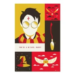 Poster Harry Potter 100 Aniversario Warner Bros