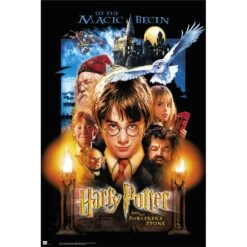 Poster Harry Potter Y La Piedra Filosofal