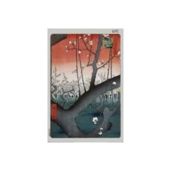 Poster Hiroshige Plum Park In Kameido