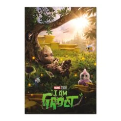 Poster I Am Groot Marvel Chill Time