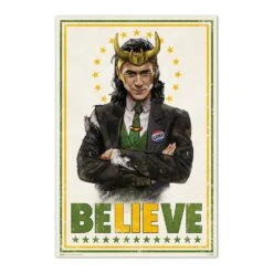 Poster Loki Believe Marvel Studios