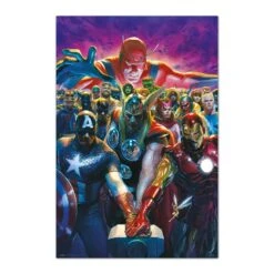 Poster Los Vengadores Marvel Avengers 700 By Alex Ross
