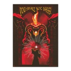 Poster Luminiscente El Señor De Los Anillos Balrog