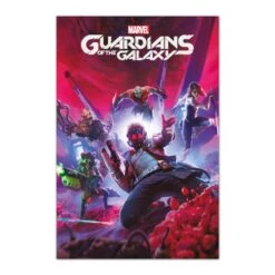 Poster Marvel Games Guardianes De La Galaxia -Eric Ventas poster marvel games guardianes de la galaxia 2