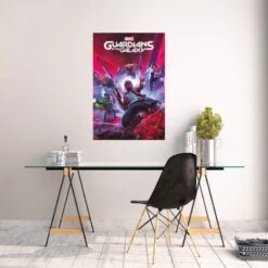 Poster Marvel Games Guardianes De La Galaxia -Eric Ventas poster marvel games guardianes de la galaxia 3