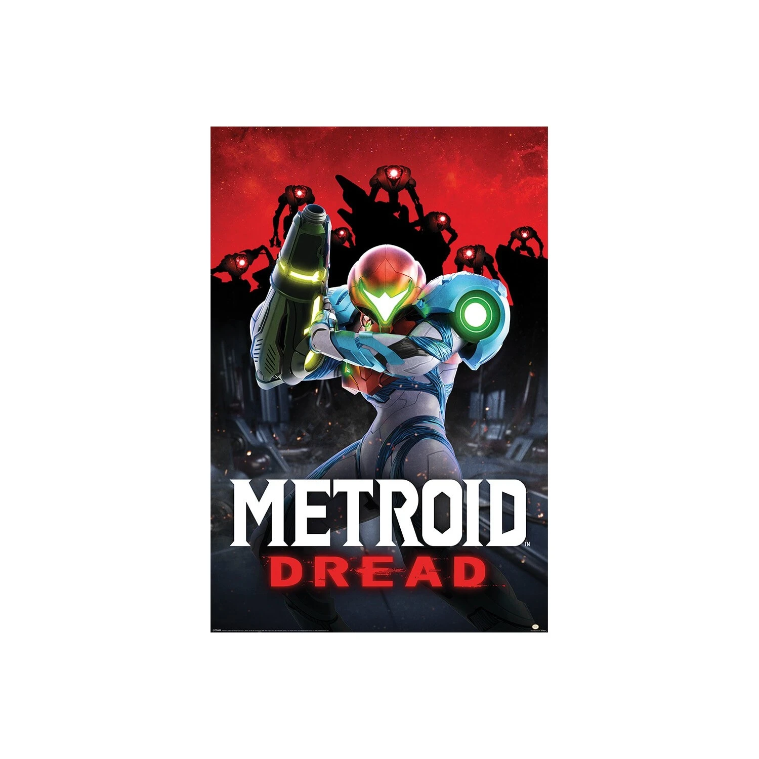 Poster Metroid Dread Nintendo 3 Poster Metroid Dread Nintendo