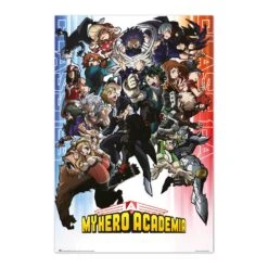 Poster My Hero Academia Class 1-A & Class 1-B