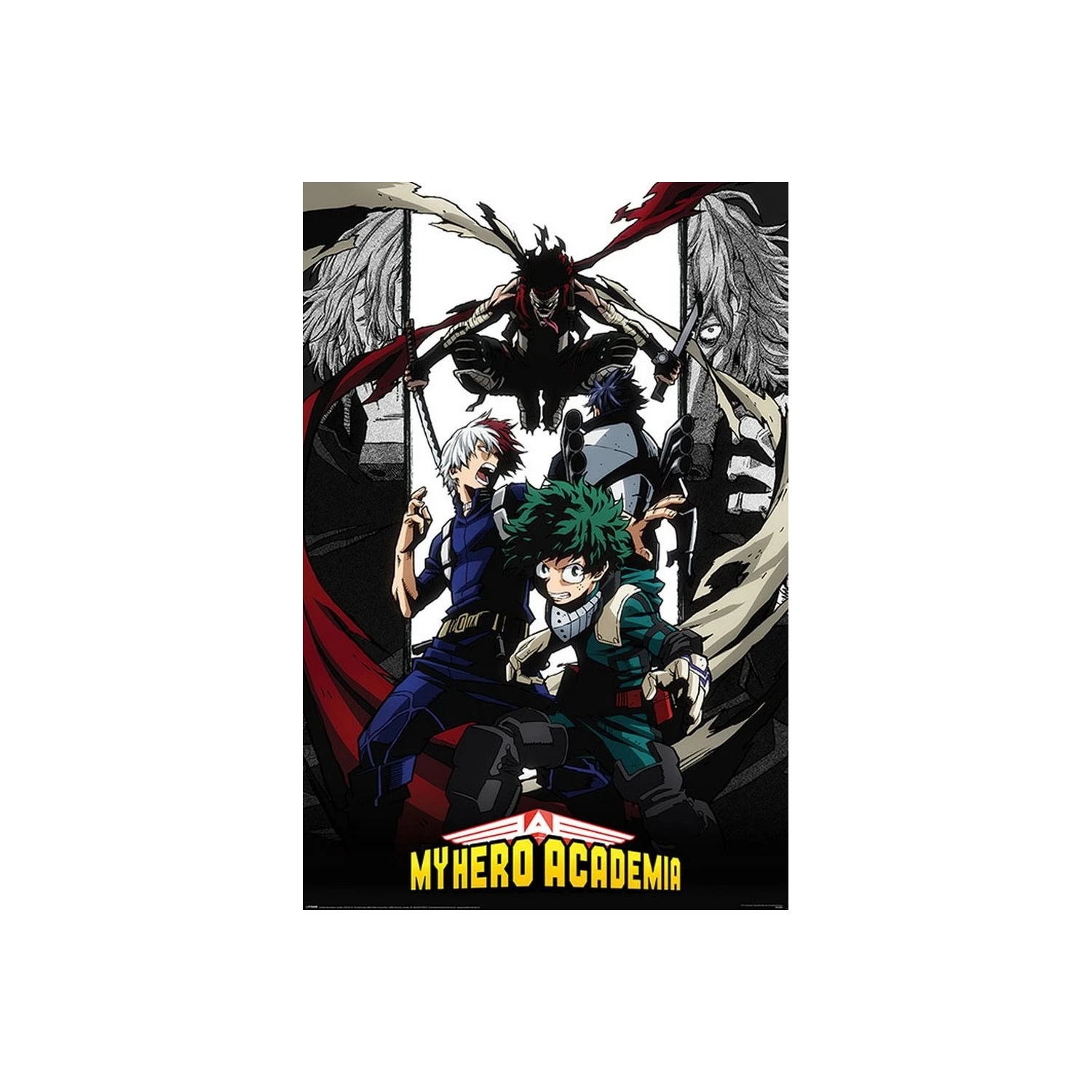 Poster My Hero Academia Hero Killer Stain 3 Poster My Hero Academia Hero Killer Stain