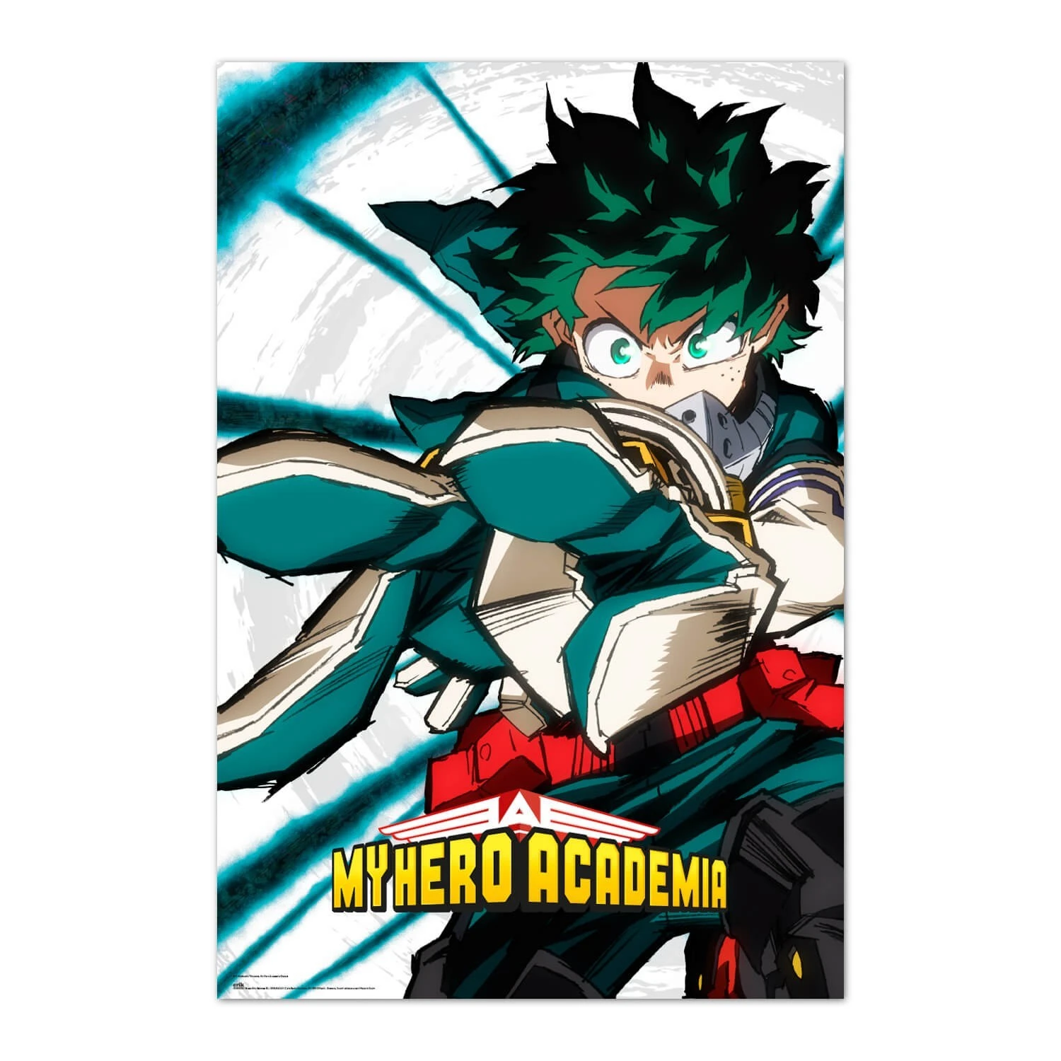 Poster My Hero Academia Izuku Midoriya 3 Poster My Hero Academia Izuku Midoriya