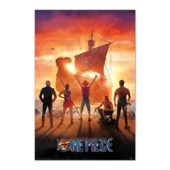 Poster One Piece Straw Hat Pirates Netflix