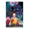 Poster One Punch Man Saitama Vs Villanos -Eric Ventas poster one punch man saitama vs villanos