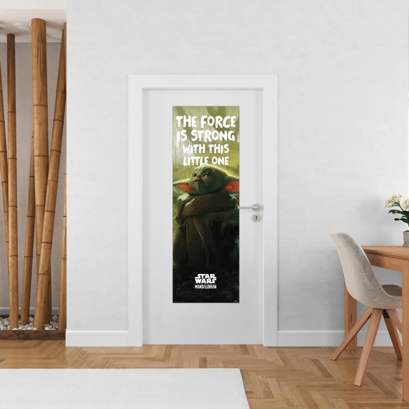 Poster Puerta Grogu Star Wars The Mandalorian 4 Poster Puerta Grogu Star Wars The Mandalorian - Imagen 2