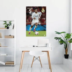 Poster Jude Bellingham Real Madrid 2024/2025 -Eric Ventas poster real madrid bellingham 2024 2025 1