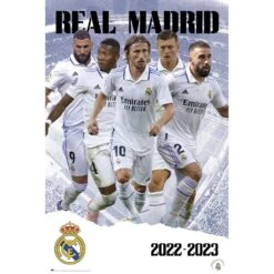 Poster Real Madrid Grupo 2022/2023