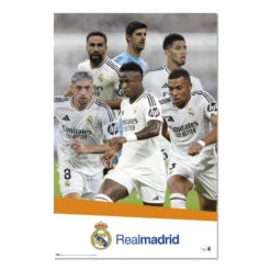 Poster Real Madrid Jugadores 2024/2025