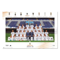 Poster Real Madrid Plantilla 2024/2025