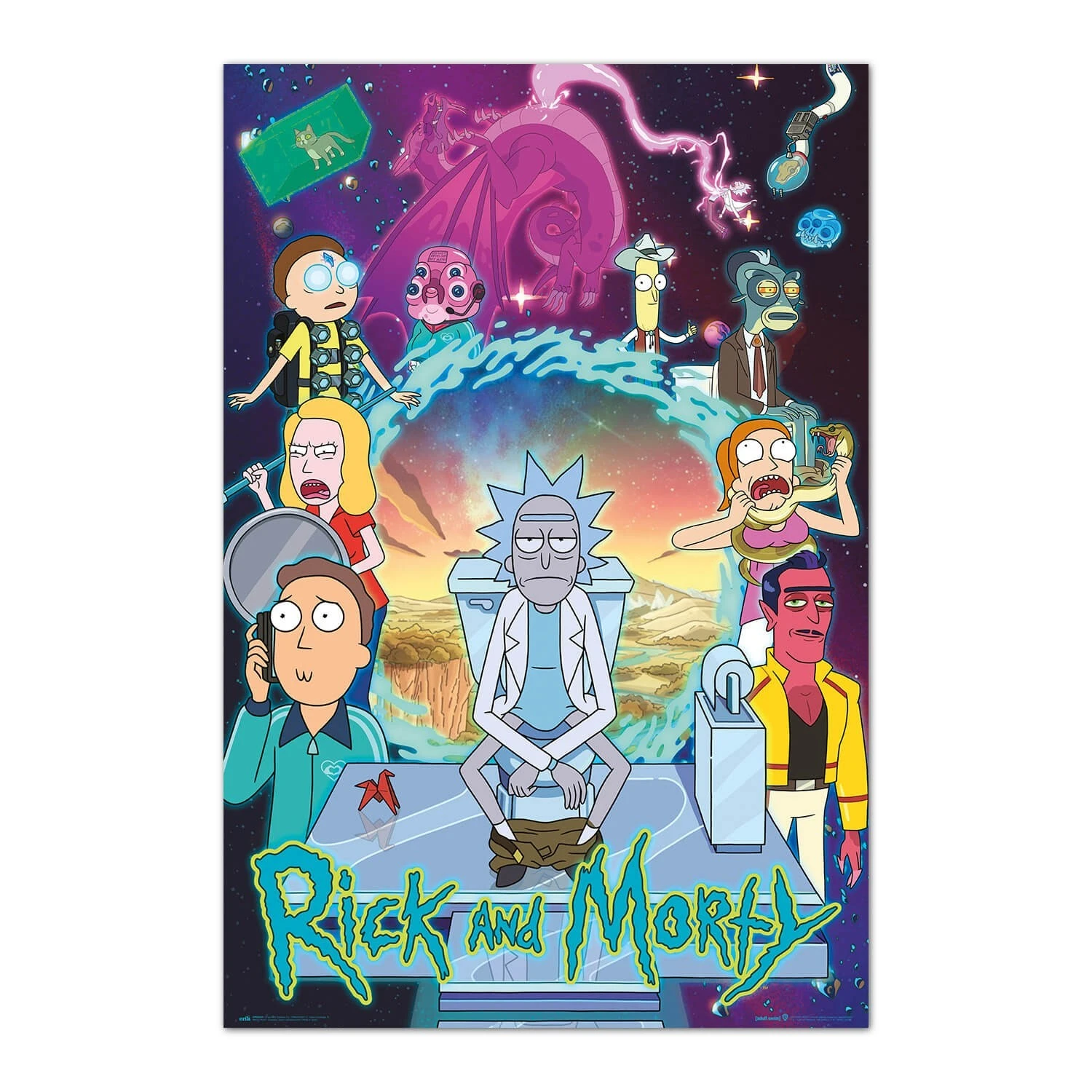 Poster Rick Y Morty Temporada 4 3 Poster Rick Y Morty Temporada 4