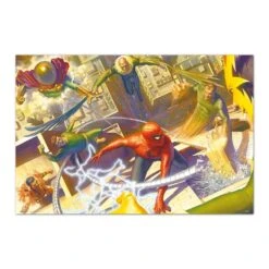 Poster Spider-Man Vs Los Seis Siniestros Marvel By Alex Ross