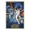 Poster Star Wars Episodio IV Una Nueva Esperanza 40 Aniversario -Eric Ventas poster star wars episodio iv una nueva esperanza 40 aniversario