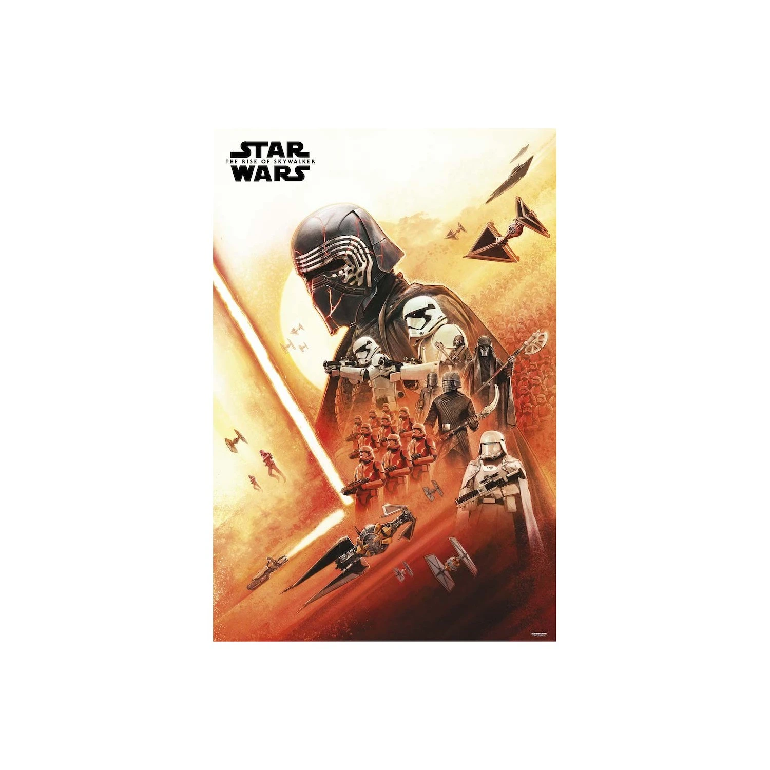 Poster Star Wars Episodio IX Primera Orden 3 Poster Star Wars Episodio IX Primera Orden