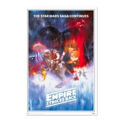 Poster Star Wars Episodio V El Imperio Contraatraca