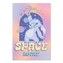 Poster Stitch Space Rocks Disney
