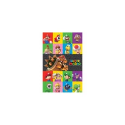 Poster Super Mario Bros Personajes