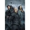 Póster Grande XXL The Witcher Characters -Eric Ventas poster the witcher chracters