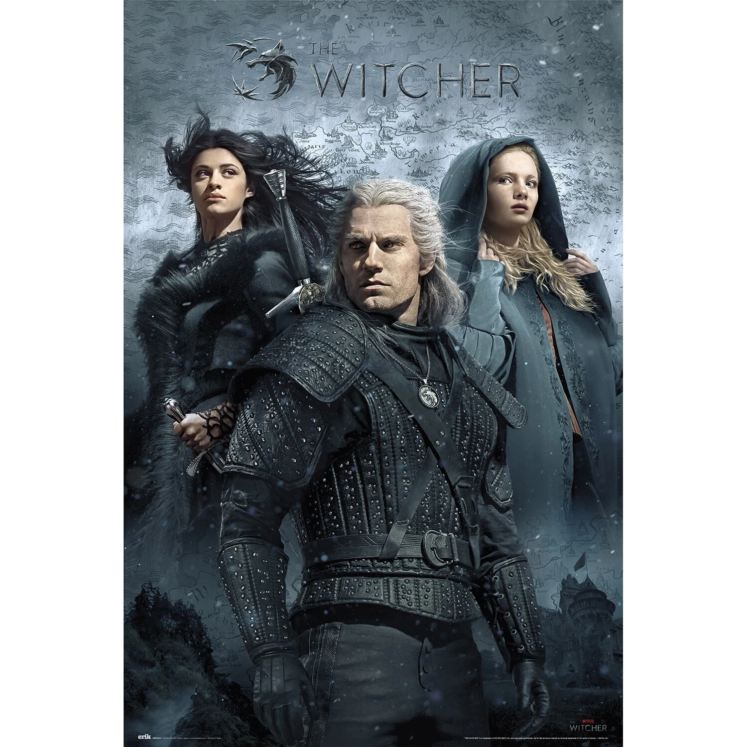 Póster Grande XXL The Witcher Characters 3 Póster Grande XXL The Witcher Characters