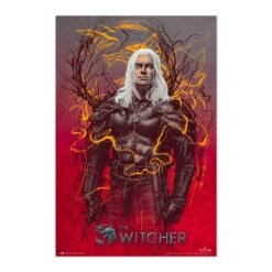Poster The Witcher Temporada 2 Geralt De Rivia
