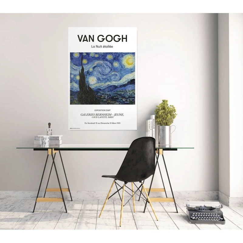 Poster Van Gogh La Nuit Etoilee 4 Poster Van Gogh La Nuit Etoilee - Imagen 2